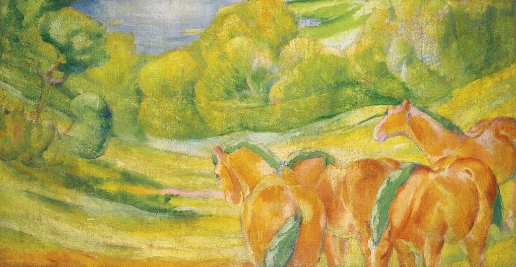 Grande paesaggio I - Museo Franz Marc, Kochel am See